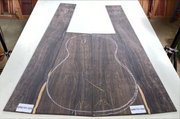 Boden & Zargen Grenadill Classic Size Einzelstück #024
